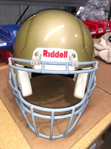 USED RIDDELL SPEED ADULT HELMET - LARGE - VEGAS GOLD - REJECT