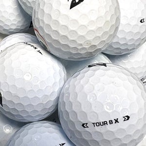 15 Near Mint AAAA Bridgestone Tour BX Used/ Recycled Golf Balls w/ Mesh Bag