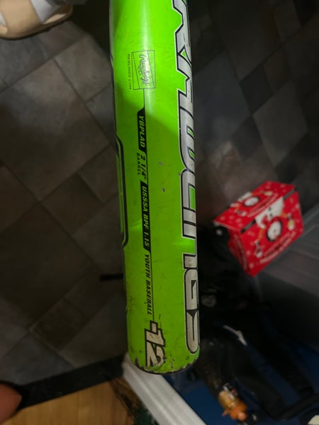 2014 Rawlings Plasma Alloy USSSA Certified Bat (-12) 17 oz 29" (Used)