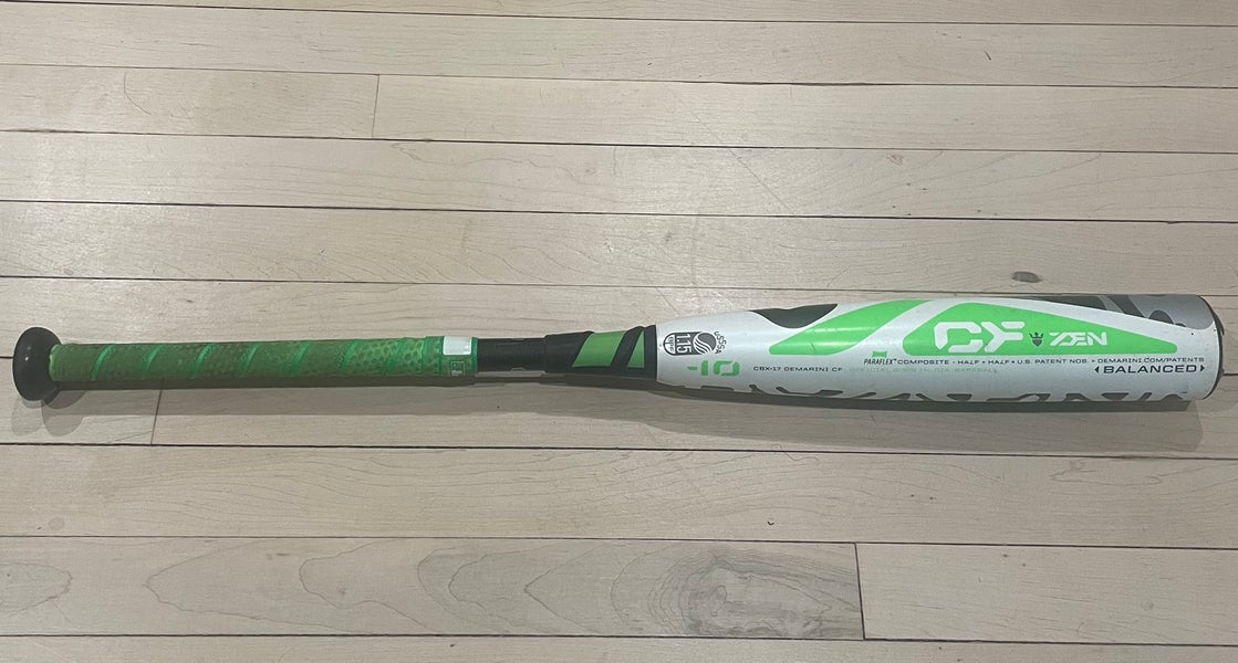 2017 DeMarini CF Zen Composite USSSA Certified Bat (-10) 19 oz 29" (Used)