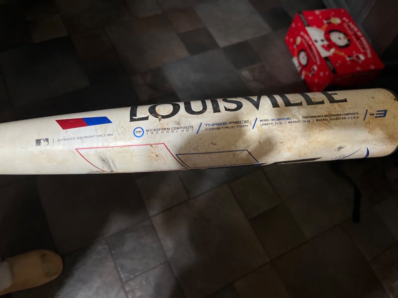 2019 Louisville Slugger Prime 919 Composite USSSA Certified Bat (-5) 30 oz 33" (Used)