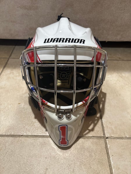 Youth Warrior R/F1 Goalie Mask (Used)