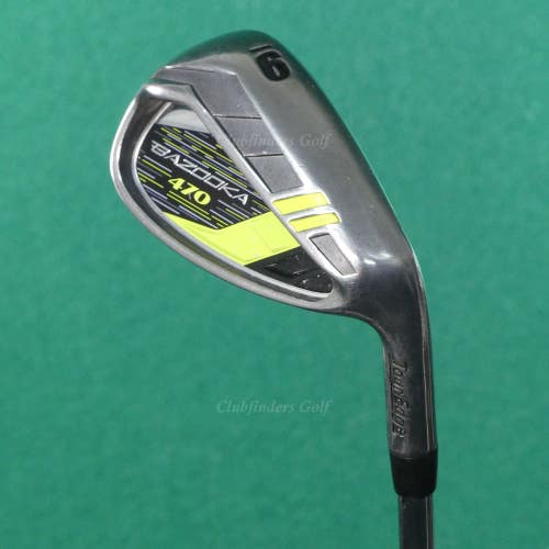 Tour Edge Bazooka 470 Single 9 Iron Factory Ultra-Light Steel Uniflex