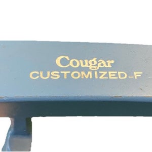 Cougar Customized F Heel Weight Toe Weight Blade Putter RH Steel 33.5" New Grip