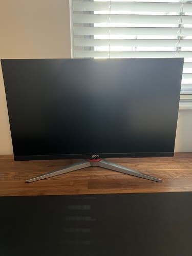 Used in great condition 

AOC 24G2 24" Frameless Gaming IPS Monitor, FHD 1080P, 1ms 144Hz, Freesync,