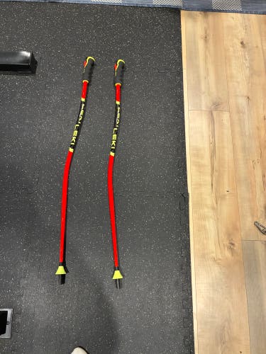 40in (100cm) Leki World Cup - GS Racing Ski Poles (Used)