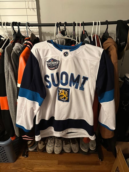 NHL 4 Nations Finland Fanatics Premium Jersey Size 50