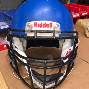 USED RIDDELL SPEED ADULT HELMET - MEDIUM - FLAT ROYAL BLUE