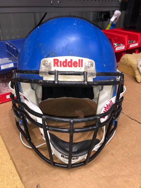 USED RIDDELL SPEED ADULT HELMET - MEDIUM - FLAT ROYAL BLUE