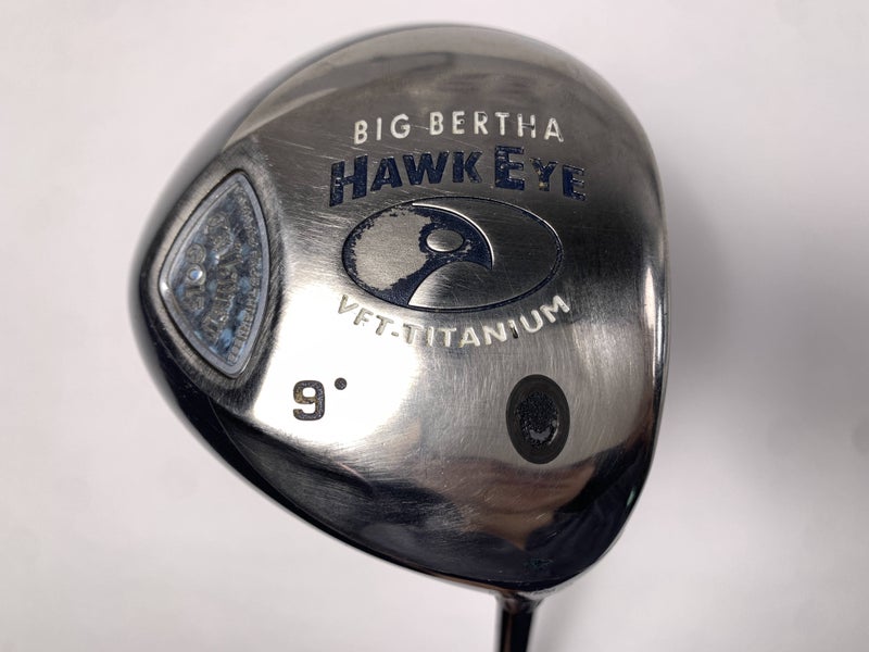 Callaway Hawkeye VFT Driver 9* Big Bertha System Firm Graphite Mens RH