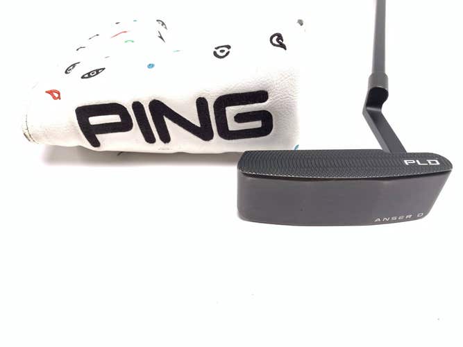 Ping PLD Anser D Black Putter 33" Superstroke Pistol Tour Black Dot Mens RH HC