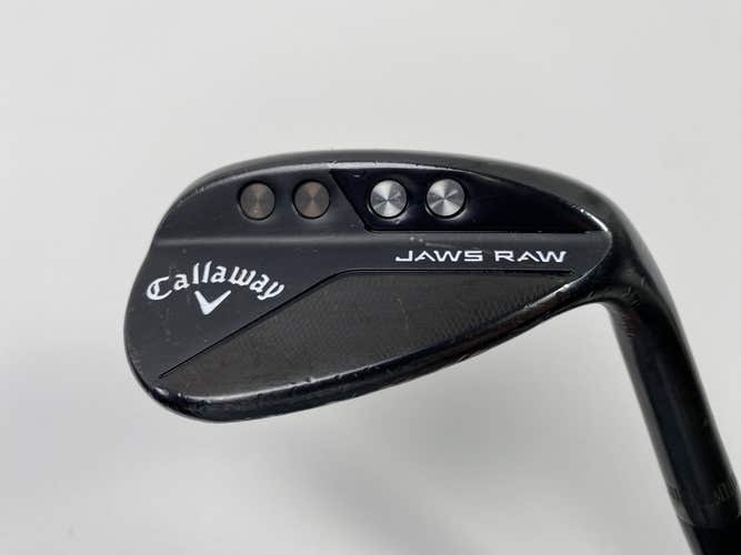 Callaway Jaws Raw Black Plasma Lob Wedge LW 58* 10 S DG S400 Tour Black Stiff RH