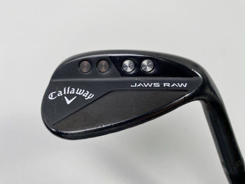 Callaway Jaws Raw Black Plasma Lob Wedge LW 58* 10 S DG S400 Tour Black Stiff RH