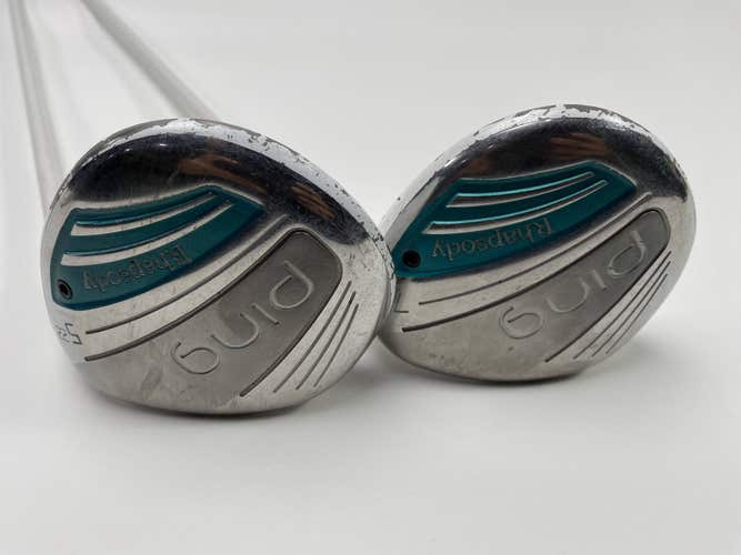 Ping Rhapsody 2015 5 & 7 Fairway Wood Set 18* 21* ULT220 Lite Ladies RH