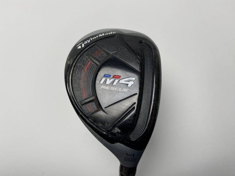 TaylorMade M4 4 Hybrid 22* Fujikura Atmos 5A Senior Graphite Mens RH
