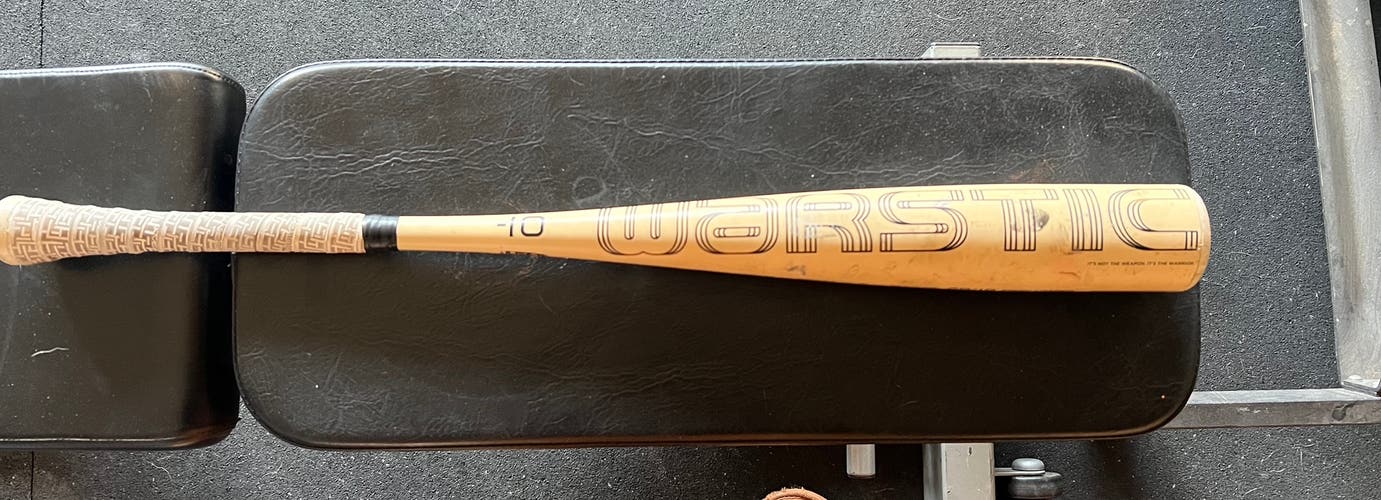 2024 Warstic Bonesaber Alloy USSSA Certified Bat (-10) 19 oz 29" (Used)