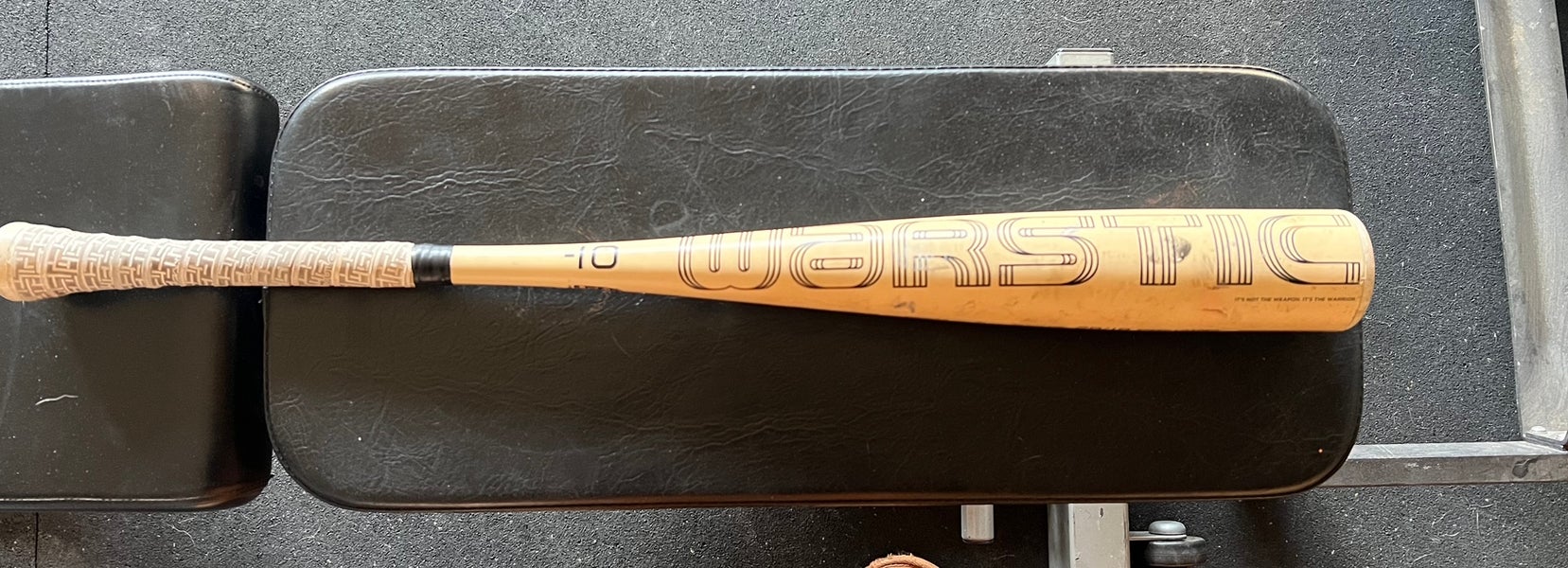 2024 Warstic Bonesaber Alloy USSSA Certified Bat (-10) 19 oz 29" (Used)