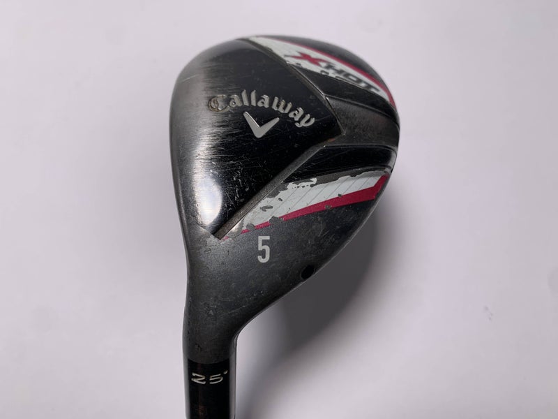 Callaway X Hot 2013 5 Hybrid 25* 50g Ladies Graphite Womens LH