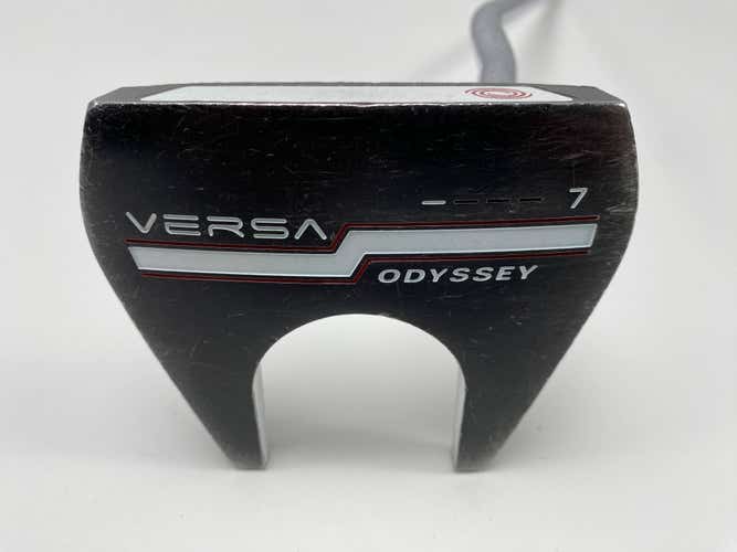 Odyssey Versa 7 Black White Black Putter 31" Men's RH