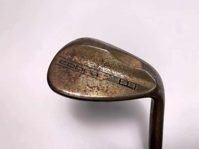 Cobra SB Raw Lob Wedge LW 58* KBS Tour C-Taper 130g Extra Stiff Steel Mens RH