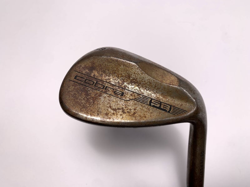 Cobra SB Raw Lob Wedge LW 58* KBS Tour C-Taper 130g Extra Stiff Steel Mens RH