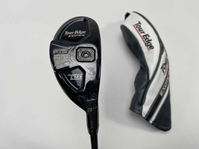 Tour Edge Exotics C723 3 Hybrid 19* Tensei Blue AV Series 65g Stiff RH HC