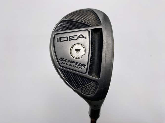 Adams Idea Super XTD Hybrid 21* Matrix Ozik Red Tie HQ3 Stiff Graphite Mens RH