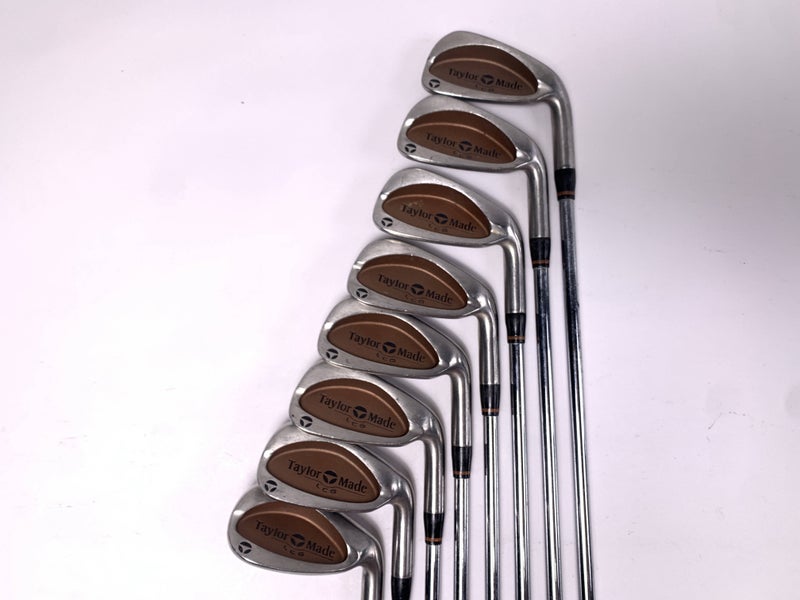 TaylorMade Burner LCG Iron Set 3-SW Rifle Precision R-80 Regular Steel Mens RH