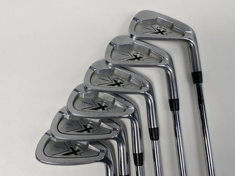 Callaway X Forged 2013 Iron Set 5-PW Dynamic Gold S300 Stiff Steel Mens RH