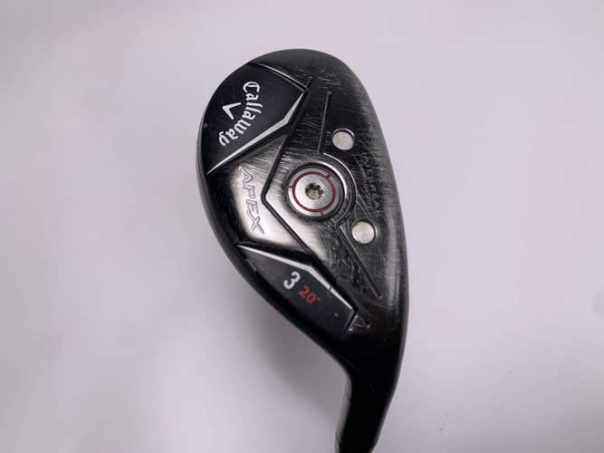 Callaway Apex 19 3 Hybrid 20* Project X Catalyst 6.0 70g Stiff Graphite Mens RH