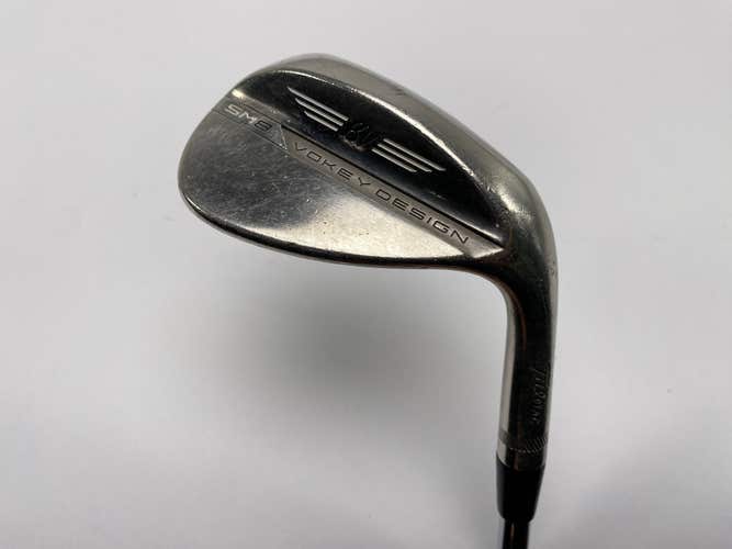 Titleist Vokey SM8 Tour Chrome Wedge 58* 12 Bounce D-Grind Wedge Steel Mens RH