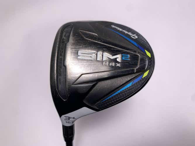 TaylorMade SIM2 MAX 3 Fairway Wood 16.5* Fujikura Ventus Blue 5R Regular LH