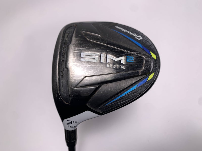 TaylorMade SIM2 MAX 3 Fairway Wood 16.5* Fujikura Ventus Blue 5R Regular LH