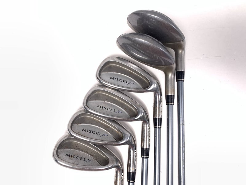 TaylorMade Misclea 2006 Iron Set 5HY-6HY+7-SW Miscela Ladies RH-Missing PW