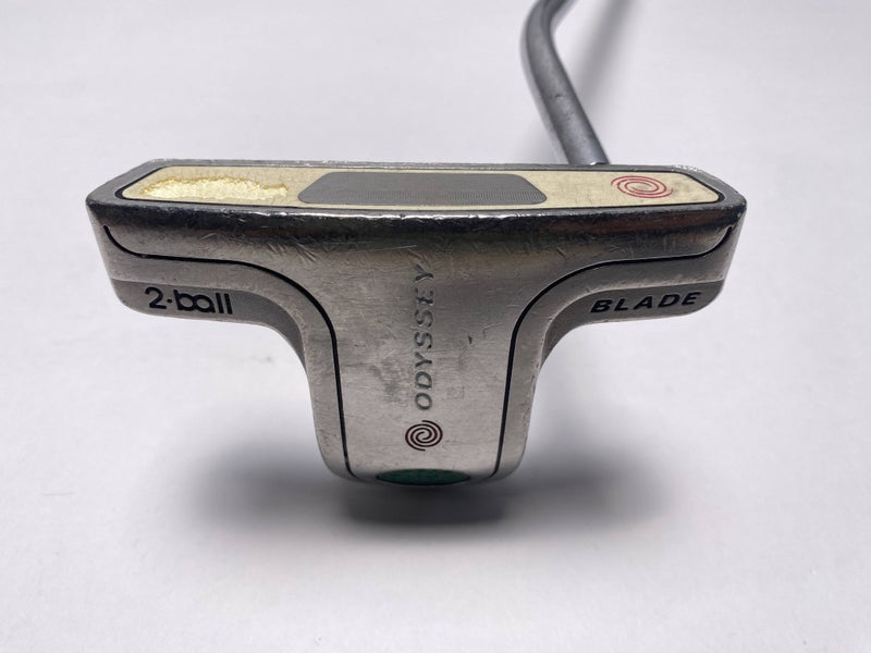 Odyssey White Steel 2-Ball Blade Putter 35" Mens RH