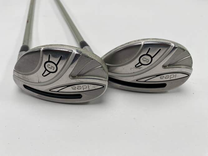 Adams Idea 2014 5 & 6 Hybrid Set 25* 28* Grafalloy Idea 50g Ladies RH