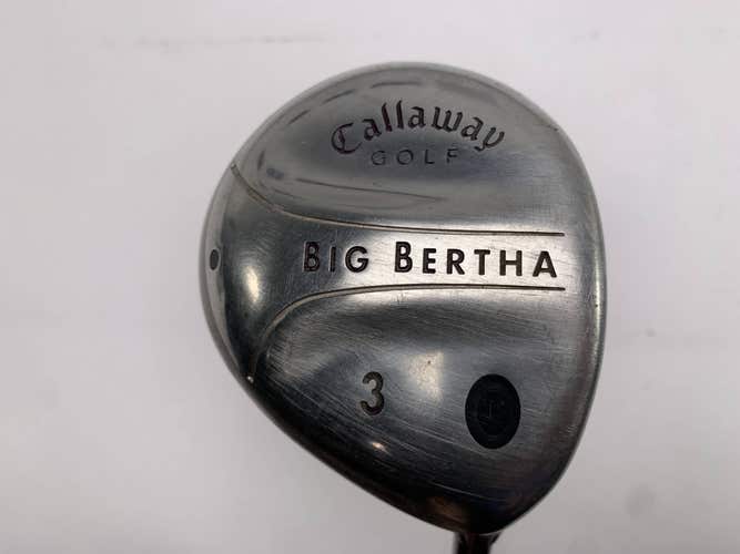 Callaway Big Bertha 2004 3 Fairway Wood 15* Big Bertha Gems 55 Ladies RH