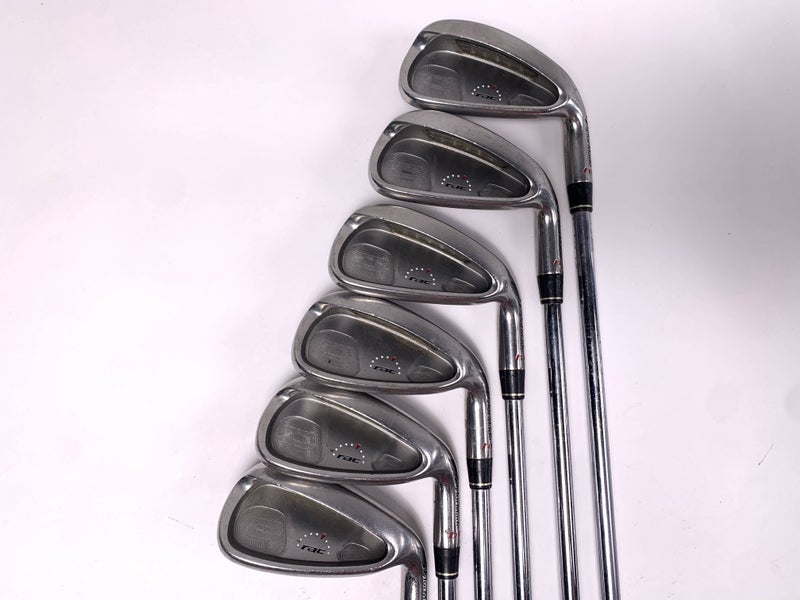 TaylorMade Rac HT Iron Set 5-PW Regular Steel Mens RH Oversize Grips