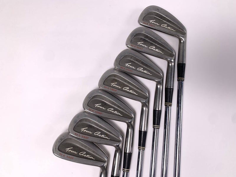 Cleveland 588 P Chrome Iron Set 4-PW Regular Steel Mens RH