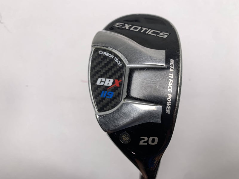 Tour Edge Exotics CBX Hybrid 20* Project X EvenFlow 6.0 85g Stiff Mens RH