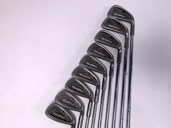 Tommy Armour 845 S Silver Scot Iron Set 2-PW Tour Step Regular Steel Mens RH