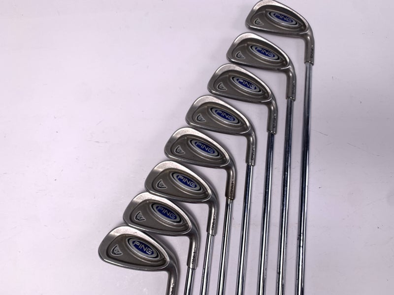 Ping i5 Iron Set 3-PW White Dot 3* Up Regular Steel Mens RH +1''
