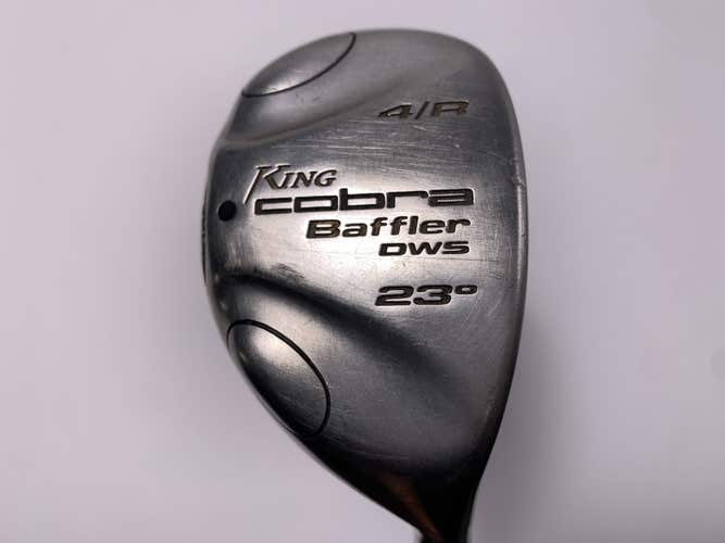 Cobra Baffler DWS 2008 4 Hybrid 23* Aldila NV Green 65g Stiff Graphite Mens RH