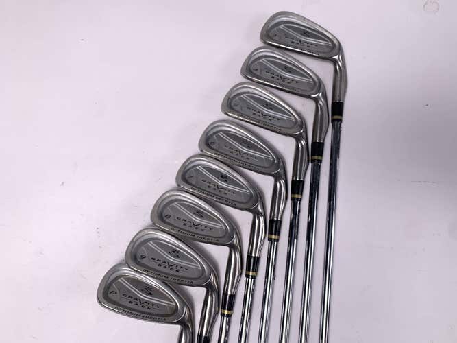 Cobra Gravity Back Iron Set 3-PW Stiff Steel Mens RH