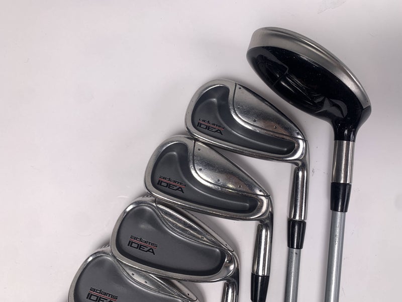 Adams Idea Iron Set 5H 6-PW+SW Ladies RH Undersize Grips