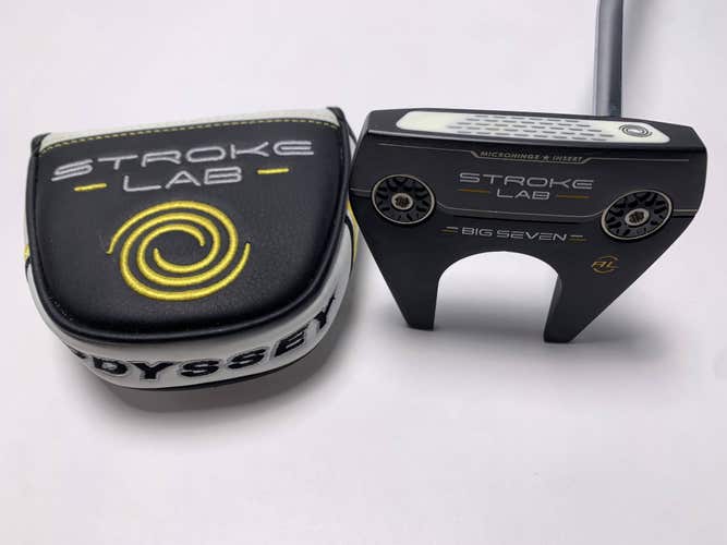 Odyssey Stroke Lab Black Big 7 Arm Lock Putter 36" SuperStroke Wrist Lock RH HC