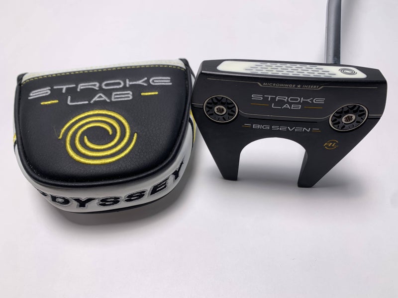 Odyssey Stroke Lab Black Big 7 Arm Lock Putter 36" SuperStroke Wrist Lock RH HC