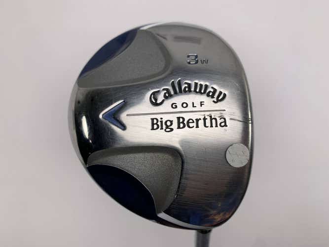 Callaway 2008 Big Bertha 3 Fairway Wood 15* Aldila Ladies Graphite Womens RH