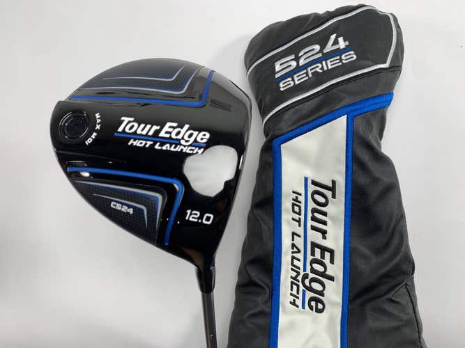 Tour Edge Hot Launch C524 Driver 12* Aldila Ascent Blue 50A 50g Senior RH HC NEW