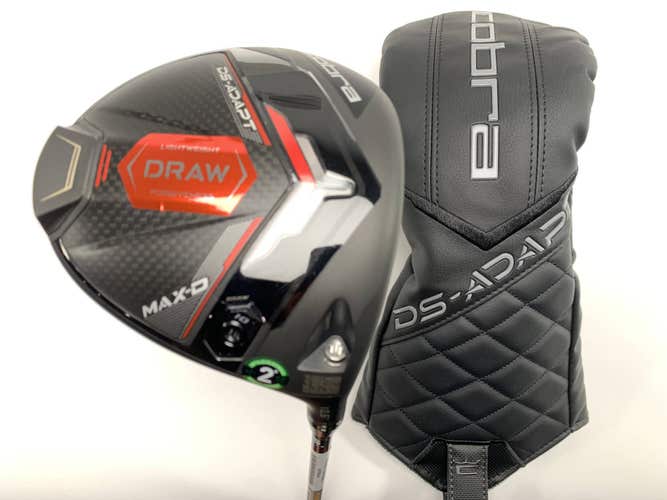 Cobra DS-ADAPT MAX D Driver 10.5* Project X Denali Red 6.0 50g Stiff RH HC NEW